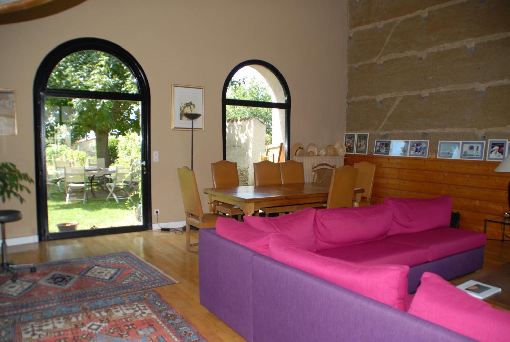 Chez Jacotte Et Elia Bed and Breakfast Saint-Galmier Exteriör bild
