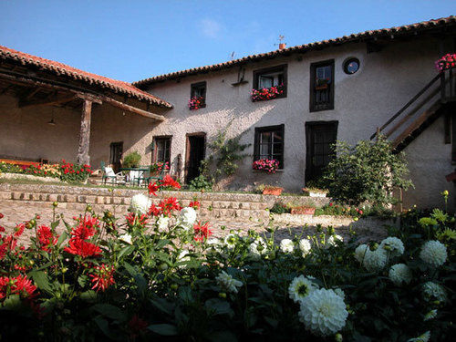 Chez Jacotte Et Elia Bed and Breakfast Saint-Galmier Exteriör bild